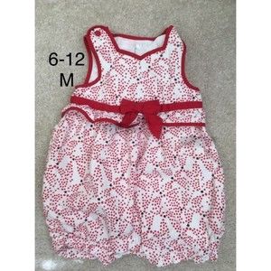 Janie and Jack 6-12M romper stars